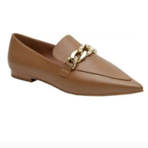 Linea Paolo Mabel Pointed Toe Camel Loafer Size 10